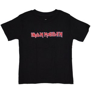 Iron Maiden Logo Youth Tee - BLK