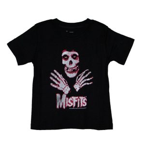 Misfits - Red Hands Toddler Tee - BLK