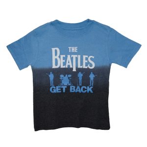 The Beatles Get Back Youth Tee BLUE DIP DYE