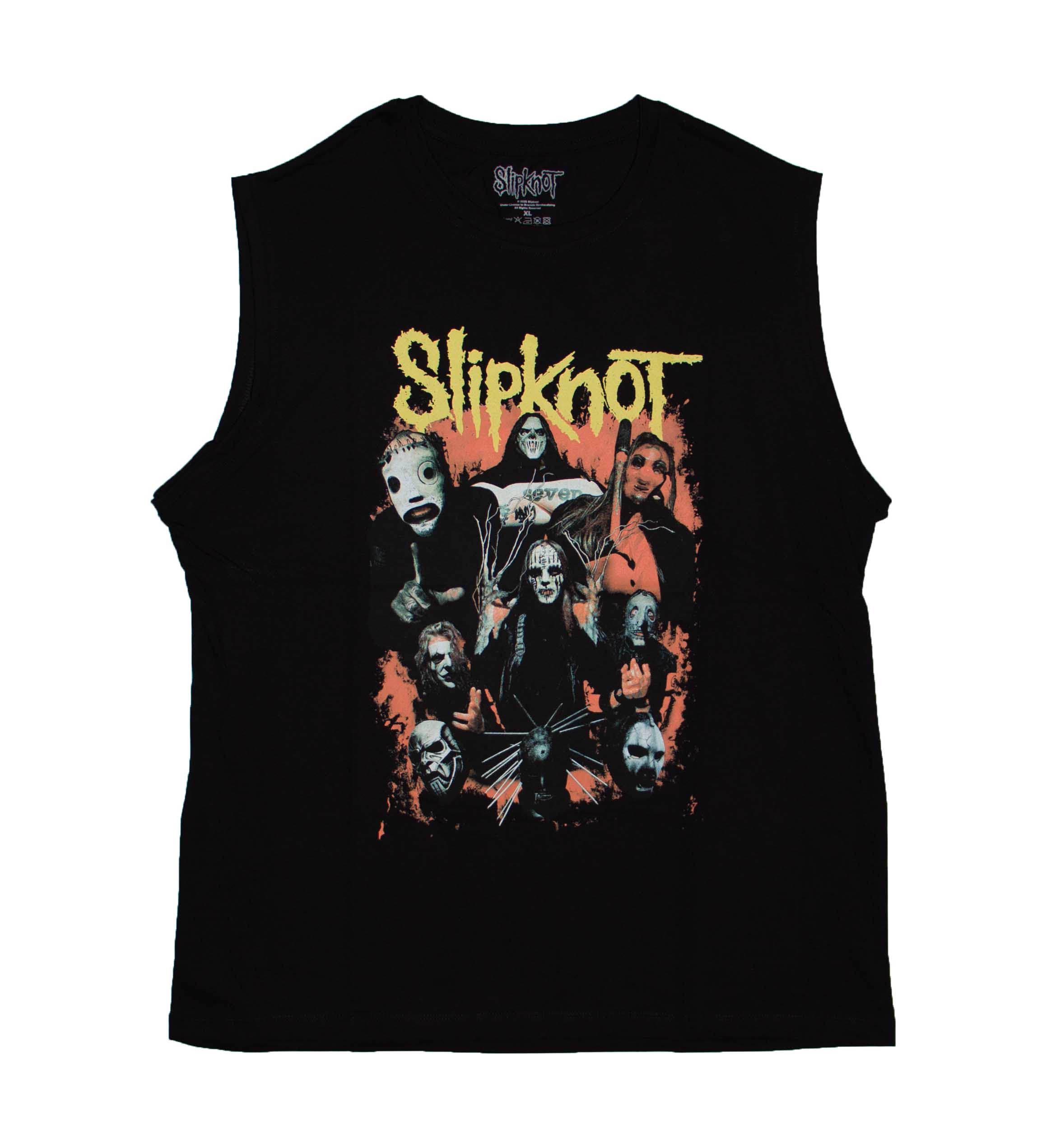 Slipknot Come Play Muscle Tank - BLK