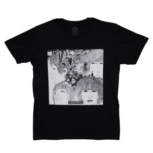 The Beatles - Revolver Album Cover - BLK