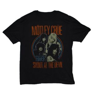 Motley Crue - Shout at the Devil 1983 Tour Ver. 2 - BLK