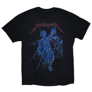 Metallica - Red / Blue Justice For All - BLK