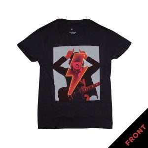 AC/DC - Angus Finger Horns Neon - BLK