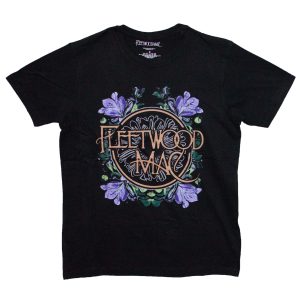 Fleetwood Mac - Circle Floral Logo BL Carbon