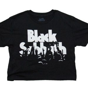 Black Sabbath - California Crowd Women's Crop - BLK