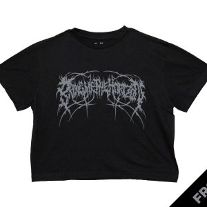 Bring Me The Horizon - Metal Logo Women's Crop - BLK
