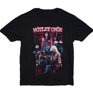 Motley Crue - Live Montage Red - BLK