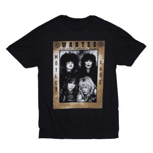 Motley Crue - Wanted Buffalo - BLK