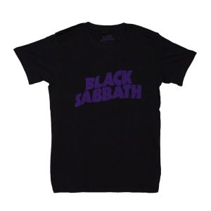 Black Sabbath Master Of Reality Wavy Logo (DARK) - Black