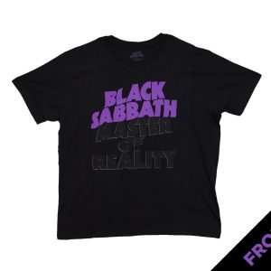 Black Sabbath - Master Of Reality Back List - BLK
