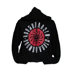 Soundgarden Badmotorfinger Zip- Up Hoodie