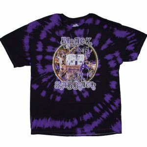 Black Sabbath Witch Self-Titled Purple TIE-DYE