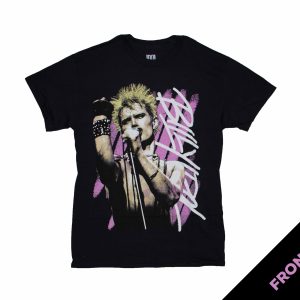 Billy Idol - More More More (Pink Background) - BLK