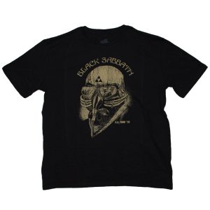 Black Sabbath US Tour 78 Avengers Youth Tee - BLK