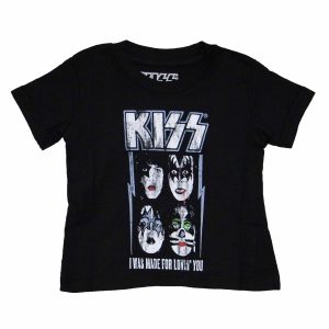 Kiss - Made For Lovin' You Toddler Tee - BLK