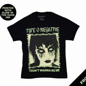 Type O Negative - Don't Wanna Be Me GLOW Shortsleeve - BLK