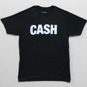 Johnny Cash Distressed-Black