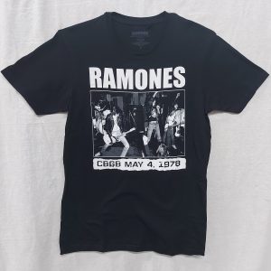 Ramones CBGB 1978 -BLK