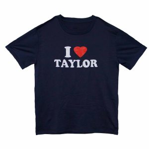Swiftie - "I <3 TAYLOR" Men's Tee - NAVY