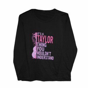 Swiftie - "You Wouldn't Understand" Women's Longsleeve - BLK