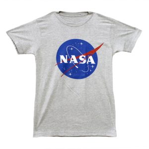 NASA Logo - Light Grey