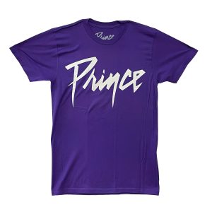 Prince White Writing - PURPLE