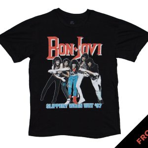 Bon Jovi - Slippery When Wet '87 - BLK