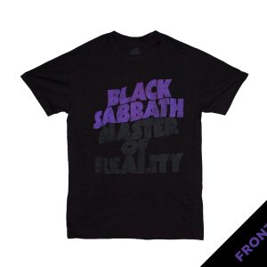 Black Sabbath - Master of Reality Album Tracklist Ver. 2 (Distressed)- BLK