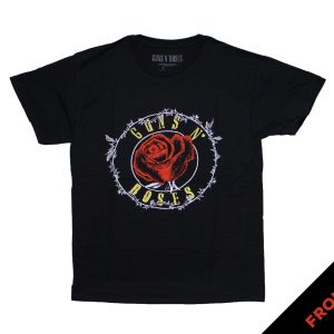 Guns N Roses - Rose Circle Paradise City - BLK