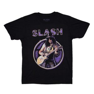Slash - Purple Circle 666 Smiley - BLK
