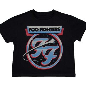 Foo Fighters - Comet Women's Crop Top - BLK