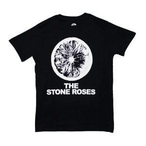 The Stone Roses - Lemon Logo B&W - BLK