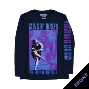Guns N Roses Use Your Illusion II Get In  The Ring Longsleeve - NAVY