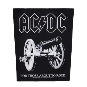 AC/DC For those About to Rock Backpatch