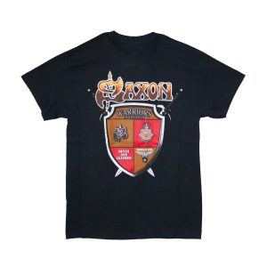 Saxon Warriors of the Road Crest - Black