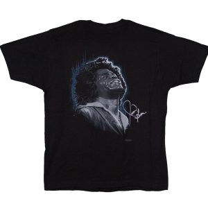 James Brown Painted Portrait - Black
