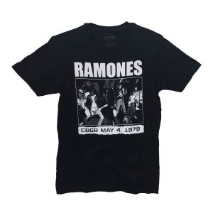 Ramones CBGB 1978 -BLK