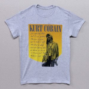 Nirvana Kurt Cobain Dumb Lyrics - Grey