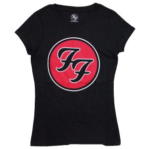 Foo Fighters FF Logo Ladies - BLK