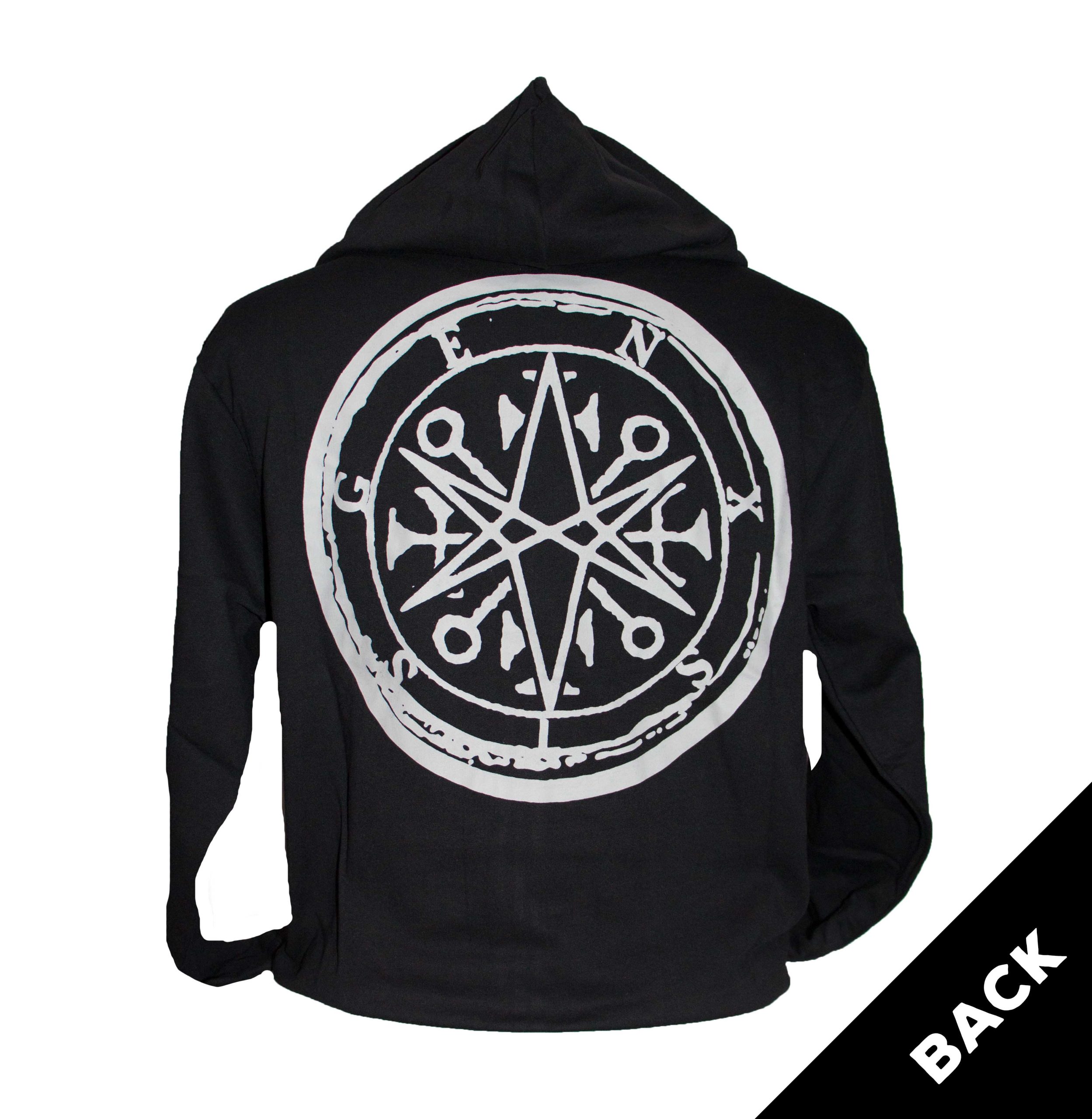 Bring Me The Horizon - Metal Logo Genxsis Zip-Up Hoodie - BLK - Image 3