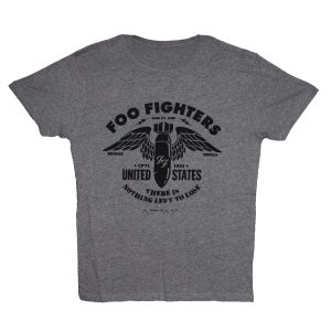 Foo Fighters - Stencil - HEATHER GREY