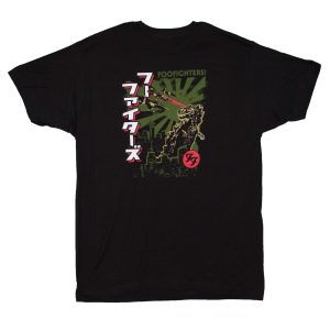 Foo Fighters Godzilla (Green Dragon)- Black