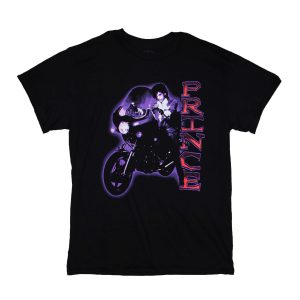Prince - Purple Rain Ver. 6 (Red Vertical Text) - BLK
