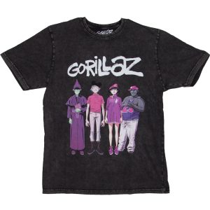 Gorillaz - Cracker Island Standing Stone - STONEWASH GREY