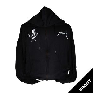Metallica Scary Guy Zip-Up Hoodie - BLK