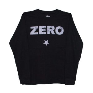 Smashing Pumpkins - Zero Distress Longsleeve - BLK