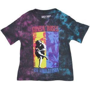Guns N Roses Use Your Illusion Toddler Tee - DIP DYE