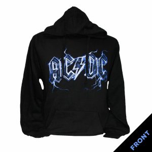 AC/DC Let There Be Rock World Tour Pullover Hoodie - BLK